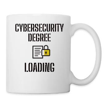 Cybersecurity - IT-Sicherheit Informatiker - Tasse - Weiß - Rechts