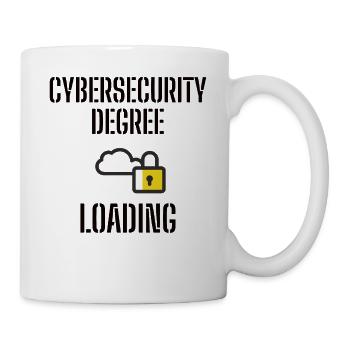 Cybersecurity - IT Security Computer Scientists - Mug - white - Right