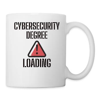 Cybersecurity - IT-Sicherheit Informatiker - Tasse - Weiß - Rechts