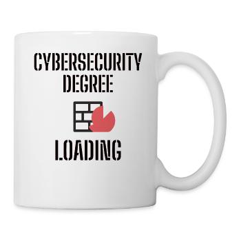 Cybersecurity - IT-Sicherheit Informatiker - Tasse - Weiß - Rechts