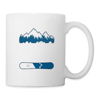 Sorry i Can ́t Snowboard Girl - Mug - white - Right