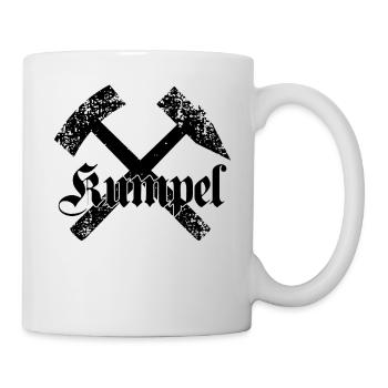 Kumpel Erzgebirge Sachsen Bergbau - Tasse - Weiß - Rechts