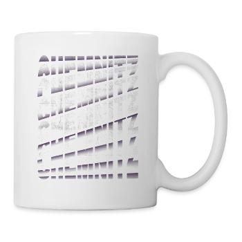 Chemnitz Germany City Font Skyline Home - Mug - white - Right