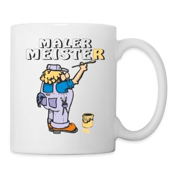 MALER MEISTER - Tasse - Weiß - Rechts