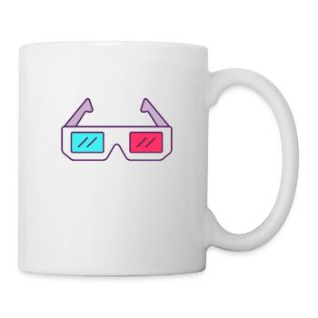 J’ai peut-être une légère obsession cinématographique - Mug blanc - blanc - Droite