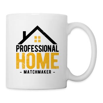 Immobilien-Händler Für Immobilien-Makler - Tasse - Weiß - Rechts