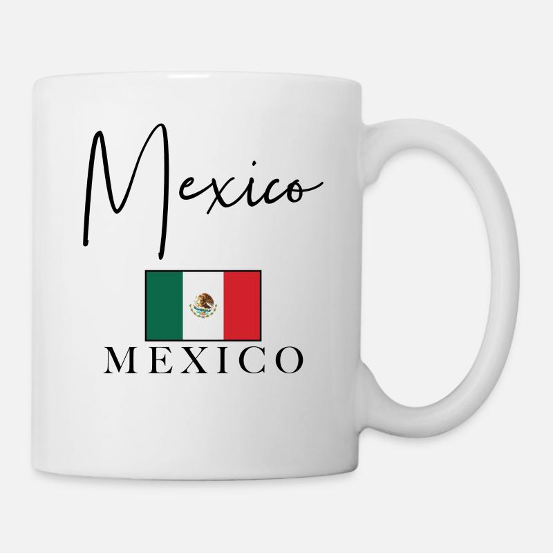 Grèce Flag Holidays - Île de Mexico - Mug blanc - blanc