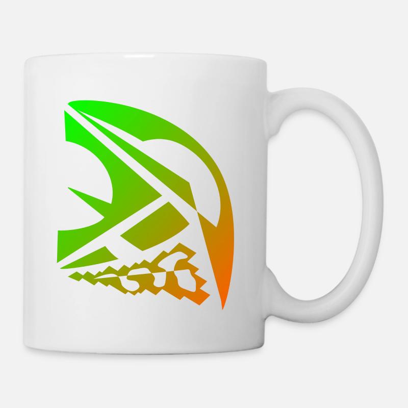 objet géométrique - Mug blanc - blanc