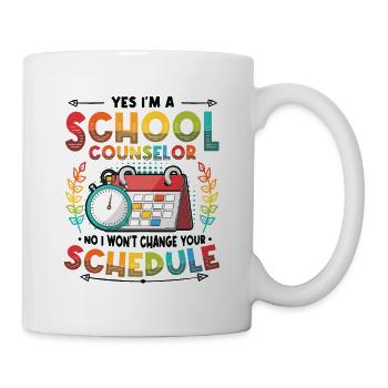 Ja, Ich Bin Ein Schulberater. - Tasse - Weiß - Rechts