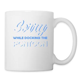 Pontoon Boat Gift Captain Boots Pontoon - Mug - white - Right