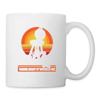 Bbq Grilling Meat Lover Grill Party Food Bbq - Mug - white - Right