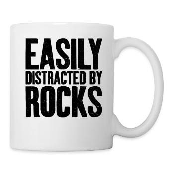 Slightly distracted by rocks Egyptian - Mug - white - Right
