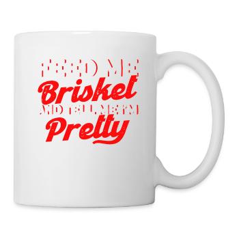 Bbq Grill Meat Lovers Grill Party Food Bbq - Mug - white - Right
