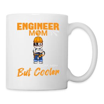 Engineer Mom Like A Regualr Mom But Cooler - Mug - white - Right