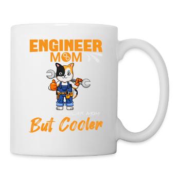 Engineer Mom Like A Regualr Mom But Cooler - Mug - white - Right