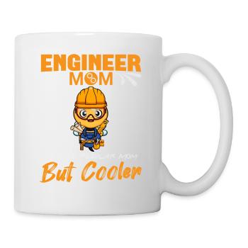 Engineer Mom Like A Regualr Mom But Cooler - Mug - white - Right