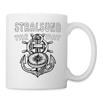 STRALSUND ANCHOR COMPASS - Mug - white - Right