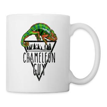 Ce caméléon Guy Panther Caméléon - Mug blanc - blanc - Droite