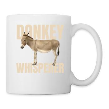 Donkey Whisperer - Mug - white - Right
