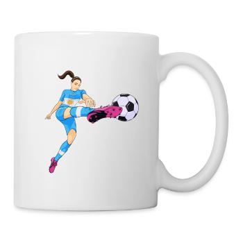 Argentinan National Soccer Team I Football - Tasse - Weiß - Rechts