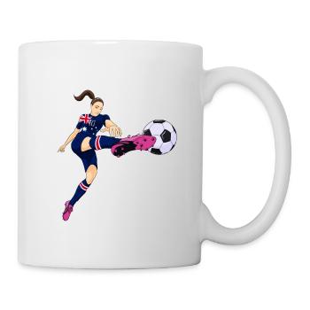 Australian National Soccer Team I Football - Tasse - Weiß - Rechts