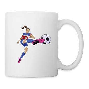 Costa Rica Équipe nationale de football I Football Costa - Mug blanc - blanc - Droite