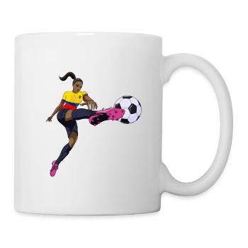 Ecuadorian National Soccer Team I Football Ecuador - Tasse - Weiß - Rechts