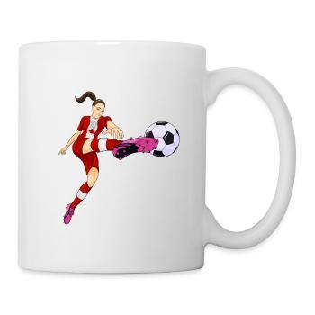 Équipe nationale canadienne de soccer I Football Canada - Mug blanc - blanc - Droite