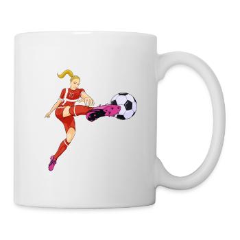Danish National Soccer Team I Football Denmark - Tasse - Weiß - Rechts