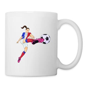 Français Équipe de France de football I Football - Mug blanc - blanc - Droite