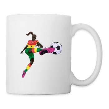 Équipe du Ghana de football I Football Ghana - Mug blanc - blanc - Droite