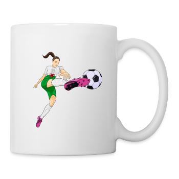 Équipe du Pays de Galles de football I Pays de Galles de football - Mug blanc - blanc - Droite