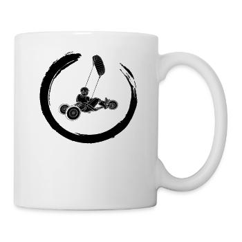 Beach Kite Windracer Land Kite Kite Beach Sailor - Mug blanc - blanc - Droite