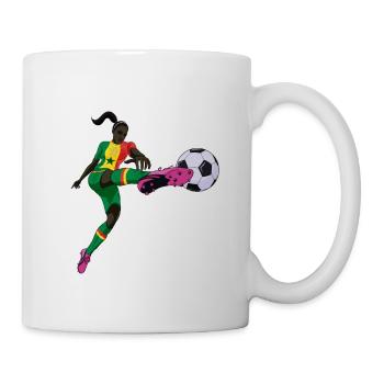 Équipe nationale de football du Sénégal I Football Sénégal - Mug blanc - blanc - Droite