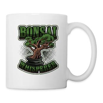 Bonsai whisperer, bonsai tree. - Mug - white - Right