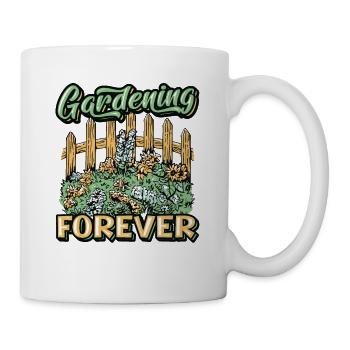 Gardening Forever Gardener - Mug - white - Right