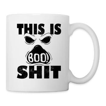 This is Boo Shit Sarcastic Halloween Costume - Mug - white - Right