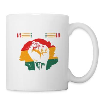 Juneteenth is my Independence Day Faust of - Mug - white - Right