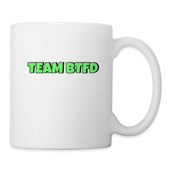 Team BTFD Buy The Dip Crypto Stonk Meme Funny - Mug - white - Right