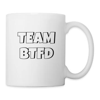 Team BTFD Buy The Dip Crypto Stonk Meme Funny - Mug - white - Right