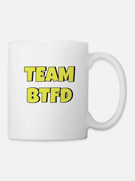 Team BTFD Buy The Dip Krypto Stonk Meme Lustig - Kop/krus - hvid