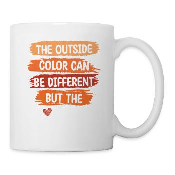 Die Äußere Farbe Kann Unterschiedlich Sein - Tasse - Weiß - Rechts