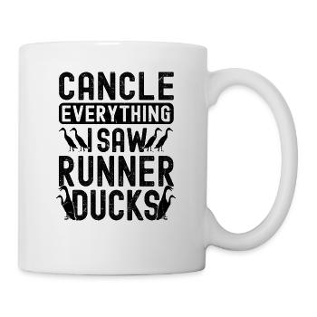 Éleveurs de canards en cours d’exécution Éleveurs de canards - Mug blanc - blanc - Droite