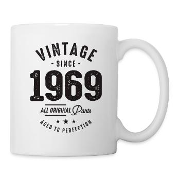 Vintage Since 1969 - 53rd Birthday - Mug - white - Right