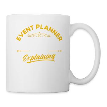 Planificateur d’événements Planificateur de mariage Gestionnaire d’événements - Mug blanc - blanc - Droite