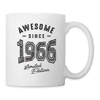 Awesome Since 1966 - 56th Birthday - Mug - white - Right