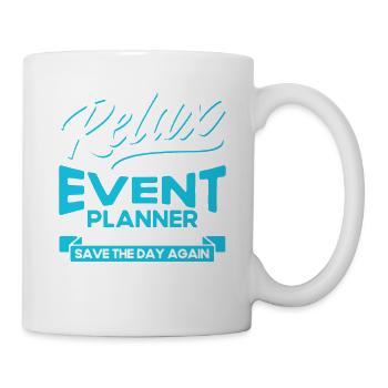 Eventplaner Hochzeitsplaner Event Manager - Tasse - Weiß - Rechts