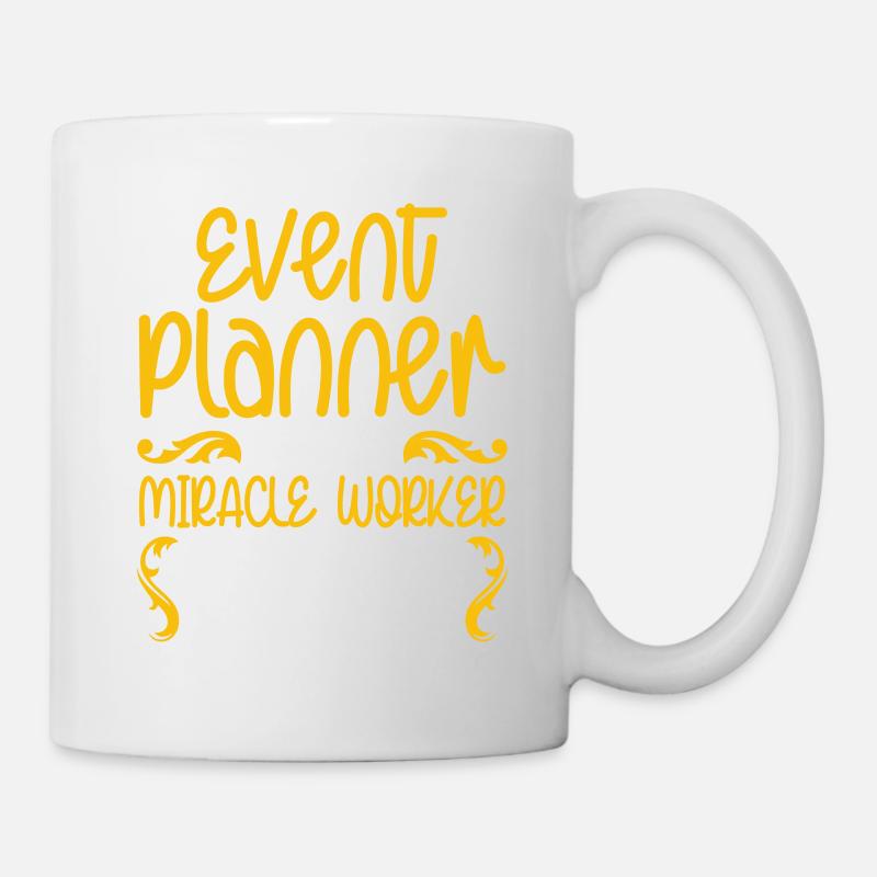 Eventplaner Hochzeitsplaner Event Manager - Tasse - Weiß