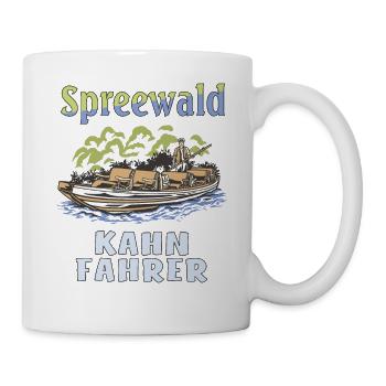SPREEWALD KAHN FAHRER - Tasse - Weiß - Rechts