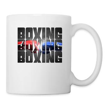 Boxe - Mug blanc - blanc - Droite